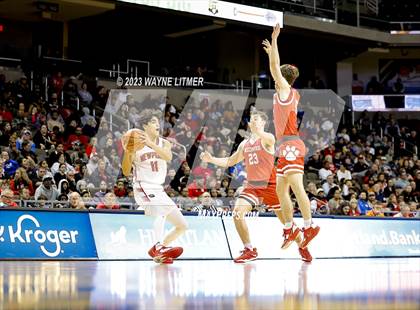 Thumbnail 1 in Beechwood vs Newport (2023 9th Region Boys Basketball Tournament) photogallery.