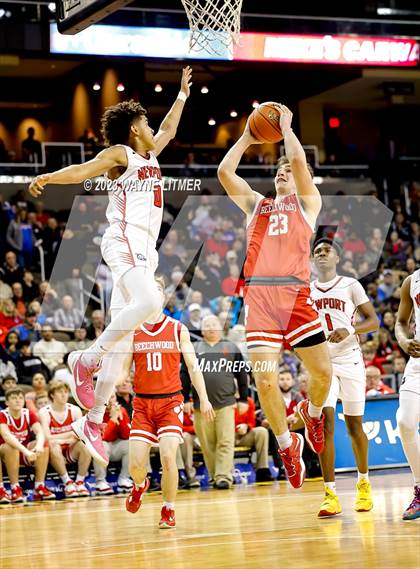 Thumbnail 2 in Beechwood vs Newport (2023 9th Region Boys Basketball Tournament) photogallery.