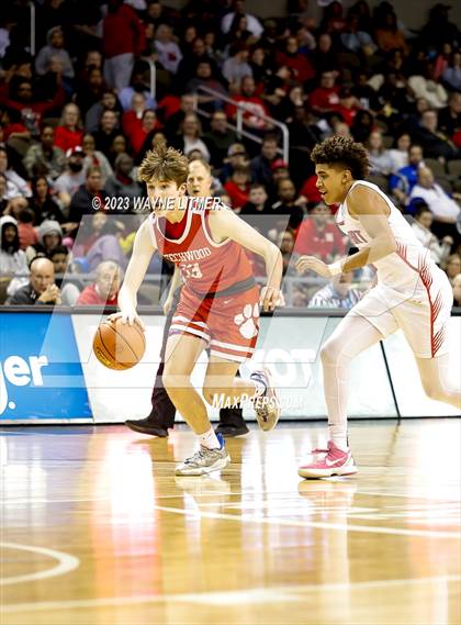 Thumbnail 2 in Beechwood vs Newport (2023 9th Region Boys Basketball Tournament) photogallery.