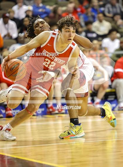 Thumbnail 2 in Beechwood vs Newport (2023 9th Region Boys Basketball Tournament) photogallery.