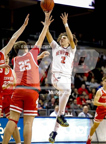 Thumbnail 1 in Beechwood vs Newport (2023 9th Region Boys Basketball Tournament) photogallery.