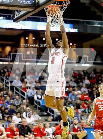 Thumbnail 2 in Beechwood vs Newport (2023 9th Region Boys Basketball Tournament) photogallery.