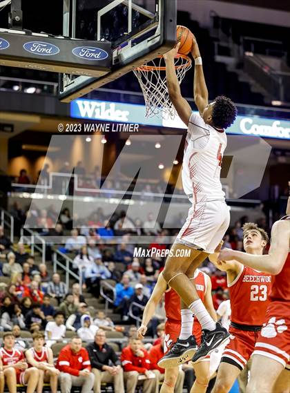 Thumbnail 1 in Beechwood vs Newport (2023 9th Region Boys Basketball Tournament) photogallery.