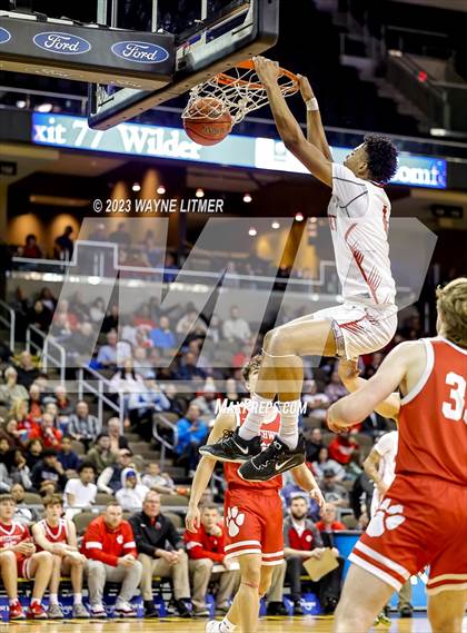 Thumbnail 2 in Beechwood vs Newport (2023 9th Region Boys Basketball Tournament) photogallery.