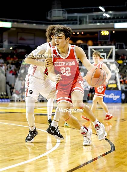 Thumbnail 1 in Beechwood vs Newport (2023 9th Region Boys Basketball Tournament) photogallery.