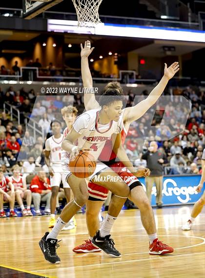 Thumbnail 1 in Beechwood vs Newport (2023 9th Region Boys Basketball Tournament) photogallery.