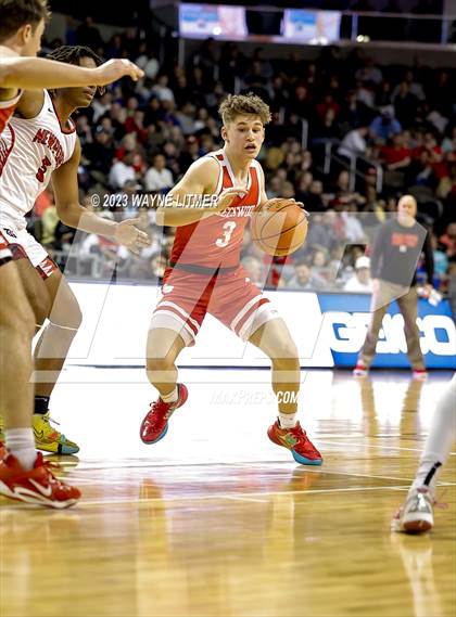 Thumbnail 2 in Beechwood vs Newport (2023 9th Region Boys Basketball Tournament) photogallery.