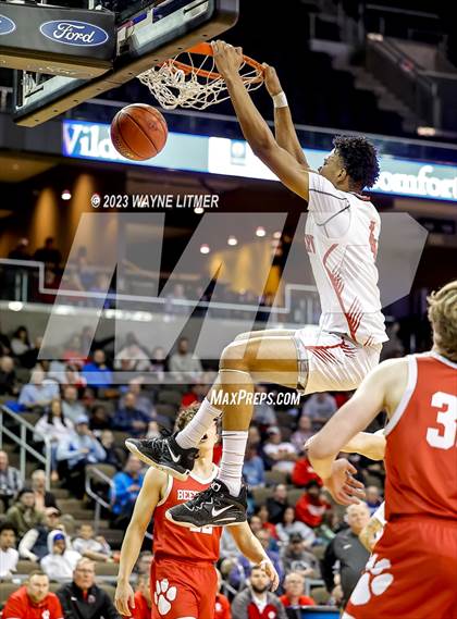 Thumbnail 1 in Beechwood vs Newport (2023 9th Region Boys Basketball Tournament) photogallery.