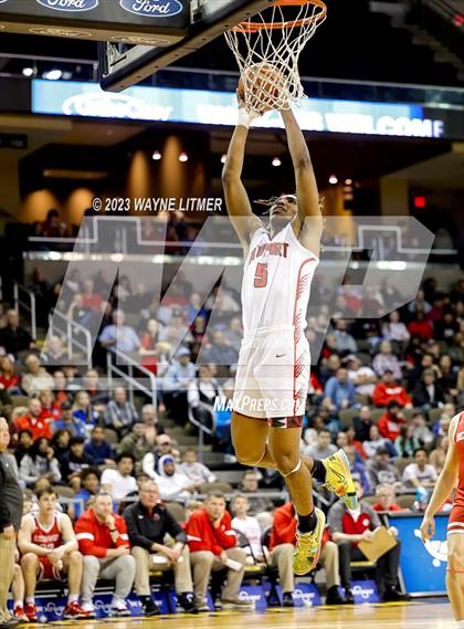 Thumbnail 1 in Beechwood vs Newport (2023 9th Region Boys Basketball Tournament) photogallery.