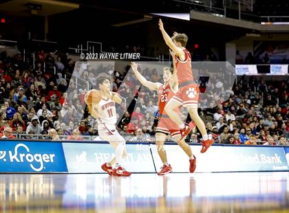 Thumbnail 2 in Beechwood vs Newport (2023 9th Region Boys Basketball Tournament) photogallery.