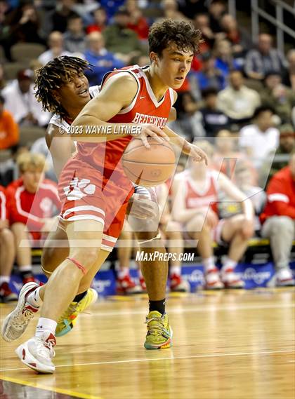 Thumbnail 1 in Beechwood vs Newport (2023 9th Region Boys Basketball Tournament) photogallery.