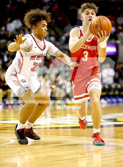 Thumbnail 1 in Beechwood vs Newport (2023 9th Region Boys Basketball Tournament) photogallery.