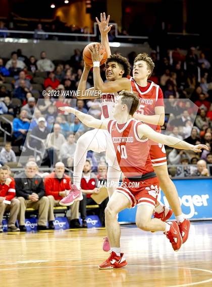 Thumbnail 2 in Beechwood vs Newport (2023 9th Region Boys Basketball Tournament) photogallery.