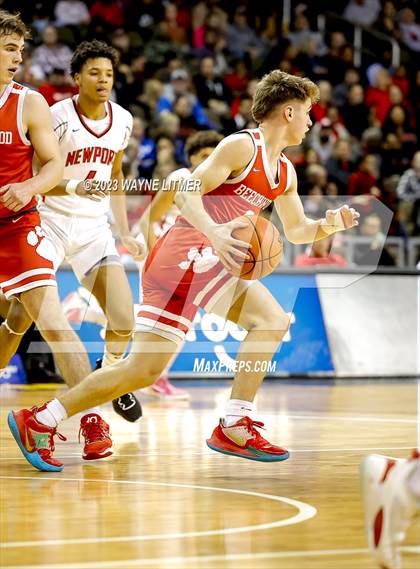 Thumbnail 2 in Beechwood vs Newport (2023 9th Region Boys Basketball Tournament) photogallery.