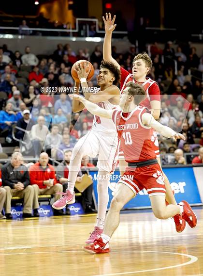 Thumbnail 1 in Beechwood vs Newport (2023 9th Region Boys Basketball Tournament) photogallery.
