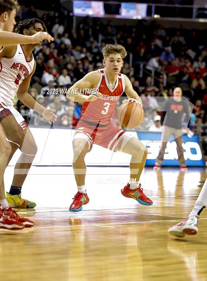 Thumbnail 3 in Beechwood vs Newport (2023 9th Region Boys Basketball Tournament) photogallery.