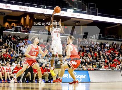 Thumbnail 3 in Beechwood vs Newport (2023 9th Region Boys Basketball Tournament) photogallery.