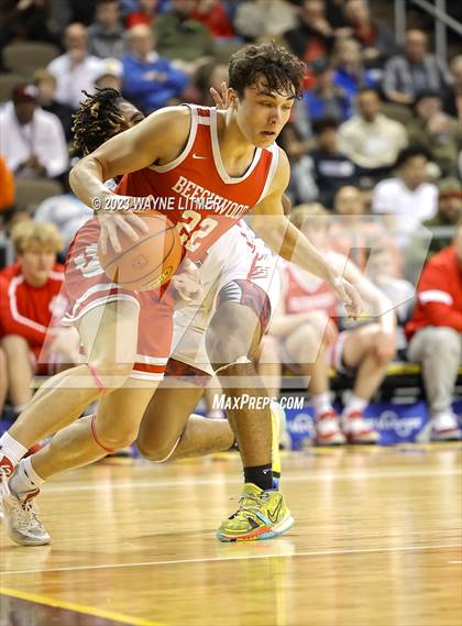 Thumbnail 3 in Beechwood vs Newport (2023 9th Region Boys Basketball Tournament) photogallery.