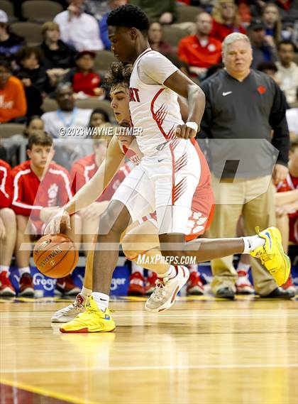 Thumbnail 3 in Beechwood vs Newport (2023 9th Region Boys Basketball Tournament) photogallery.