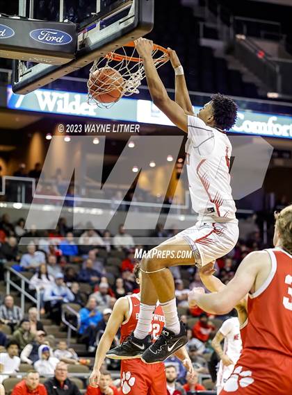 Thumbnail 1 in Beechwood vs Newport (2023 9th Region Boys Basketball Tournament) photogallery.