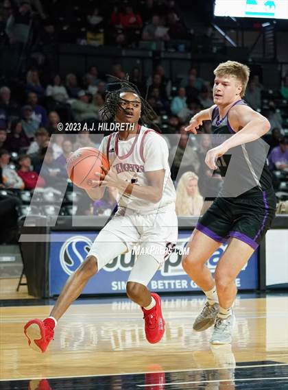 Thumbnail 1 in Blue Valley Northwest vs. Heights (KSHSAA 6A Final) photogallery.