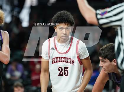 Thumbnail 2 in Blue Valley Northwest vs. Heights (KSHSAA 6A Final) photogallery.