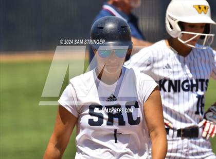 Thumbnail 3 in Le Grand vs. Stone Ridge Christian (CIF SJS Division 6 Final) photogallery.
