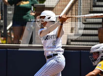 Thumbnail 1 in Le Grand vs. Stone Ridge Christian (CIF SJS Division 6 Final) photogallery.