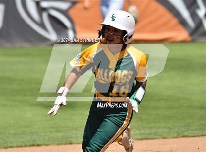Thumbnail 3 in Le Grand vs. Stone Ridge Christian (CIF SJS Division 6 Final) photogallery.