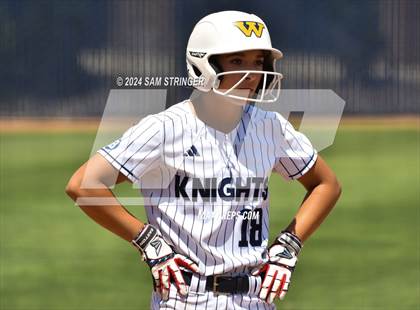 Thumbnail 1 in Le Grand vs. Stone Ridge Christian (CIF SJS Division 6 Final) photogallery.