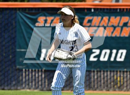 Thumbnail 2 in Le Grand vs. Stone Ridge Christian (CIF SJS Division 6 Final) photogallery.