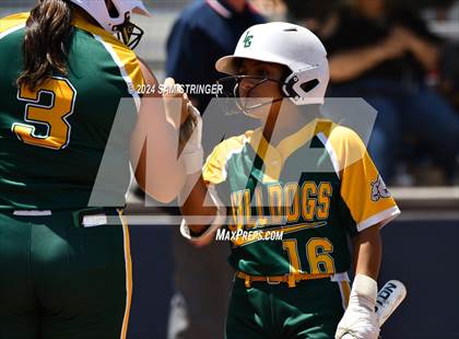 Thumbnail 3 in Le Grand vs. Stone Ridge Christian (CIF SJS Division 6 Final) photogallery.