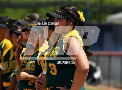 Thumbnail 3 in Le Grand vs. Stone Ridge Christian (CIF SJS Division 6 Final) photogallery.