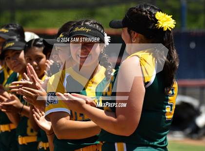 Thumbnail 3 in Le Grand vs. Stone Ridge Christian (CIF SJS Division 6 Final) photogallery.