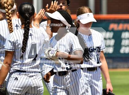 Thumbnail 3 in Le Grand vs. Stone Ridge Christian (CIF SJS Division 6 Final) photogallery.