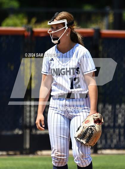 Thumbnail 2 in Le Grand vs. Stone Ridge Christian (CIF SJS Division 6 Final) photogallery.