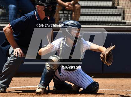 Thumbnail 3 in Le Grand vs. Stone Ridge Christian (CIF SJS Division 6 Final) photogallery.