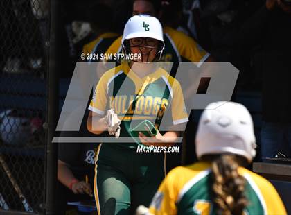 Thumbnail 2 in Le Grand vs. Stone Ridge Christian (CIF SJS Division 6 Final) photogallery.