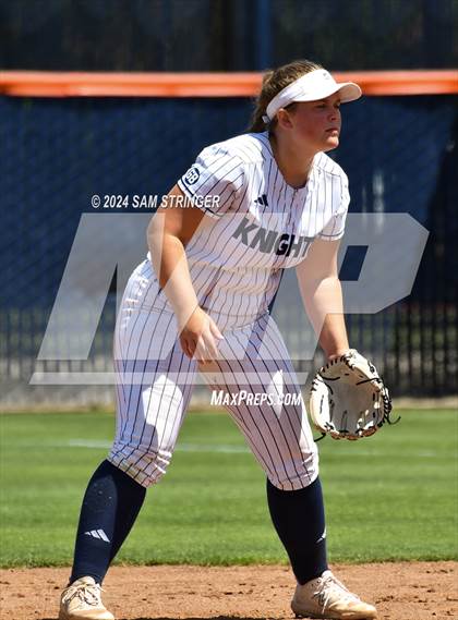 Thumbnail 2 in Le Grand vs. Stone Ridge Christian (CIF SJS Division 6 Final) photogallery.