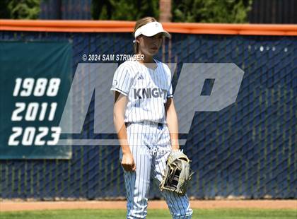 Thumbnail 1 in Le Grand vs. Stone Ridge Christian (CIF SJS Division 6 Final) photogallery.