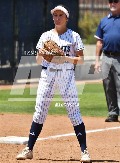 Thumbnail 3 in Le Grand vs. Stone Ridge Christian (CIF SJS Division 6 Final) photogallery.