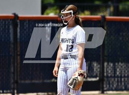 Thumbnail 1 in Le Grand vs. Stone Ridge Christian (CIF SJS Division 6 Final) photogallery.