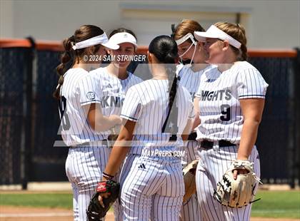 Thumbnail 3 in Le Grand vs. Stone Ridge Christian (CIF SJS Division 6 Final) photogallery.
