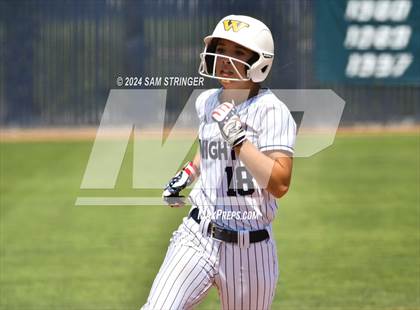 Thumbnail 1 in Le Grand vs. Stone Ridge Christian (CIF SJS Division 6 Final) photogallery.