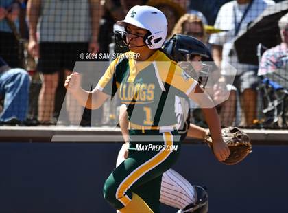 Thumbnail 3 in Le Grand vs. Stone Ridge Christian (CIF SJS Division 6 Final) photogallery.