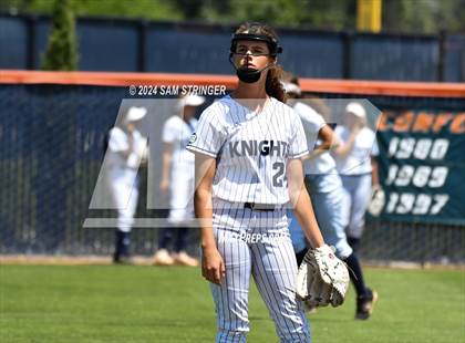Thumbnail 2 in Le Grand vs. Stone Ridge Christian (CIF SJS Division 6 Final) photogallery.