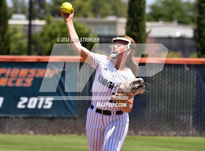 Thumbnail 3 in Le Grand vs. Stone Ridge Christian (CIF SJS Division 6 Final) photogallery.