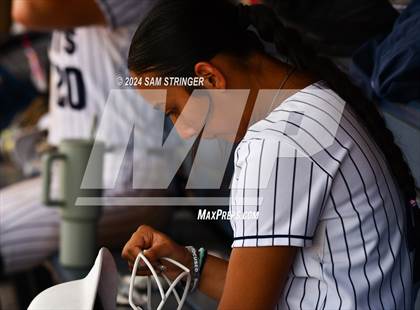 Thumbnail 1 in Le Grand vs. Stone Ridge Christian (CIF SJS Division 6 Final) photogallery.