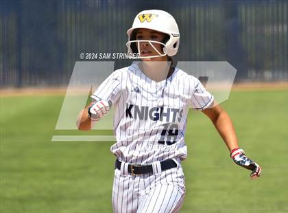 Thumbnail 2 in Le Grand vs. Stone Ridge Christian (CIF SJS Division 6 Final) photogallery.