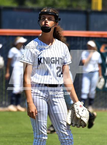 Thumbnail 3 in Le Grand vs. Stone Ridge Christian (CIF SJS Division 6 Final) photogallery.